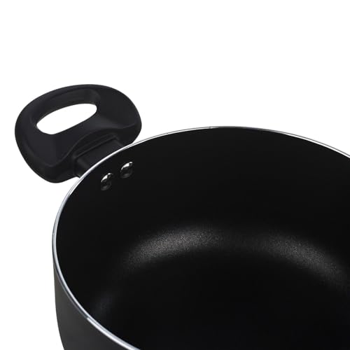 Blaumann 15 Pc Cookware Frying Cooking Grill Pan Pots Saucepan Soft Touch Handle (Aquamarine) - Image 2