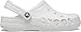 Crocs Unisex-Adult Baya Clogs, White, 10 Women/8 Men