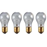 GQAQZQ Food Warming Heat Lamp Bulb, 40W Shatterproof Replacement Compatible with Hatco 02.30.265 – Safety-Coated Shatter-Resistant Heat Lamp Light Bulb – 02.30.265.00, 02.30.265, 02.30.265.12 4-Pack