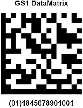 Custom designed QR or barcode stickers 20 pcs (45×45mm)
