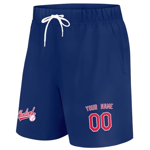 Image of ANTKING Swim Trunks Custom Name Number Beach Shorts for Men Youth Gifts