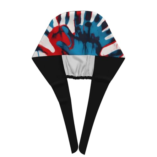 Breathable Work Hat Kids Hand Print Printing Premium Peach Skin Velvet Adjustable, Soft, Versatile3