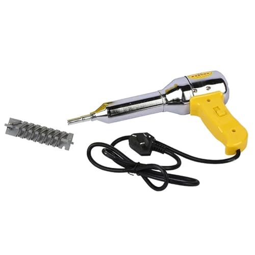 RVIFY Soldadores Pistola de Soldadura de Aire Caliente de plástico de 700 W, Herramienta de soplete,Kit de Pistola de Aire Caliente Ajustable, Soldador de PE, PP y PVC