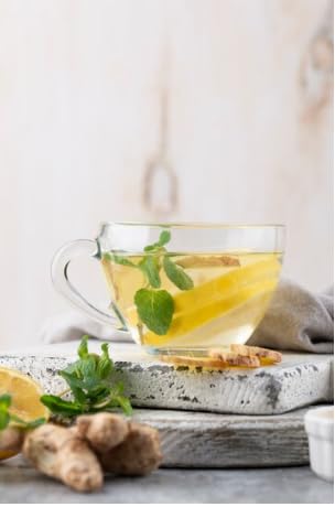 Image of C Somabhai Tulsi Ginger Green Tea 100g | Natural Herbal Green Tea | Antioxidant Rich | Refreshing & Soothing | Loose Leaf for Daily Wellness & Weight Management | Calming Detox Drink