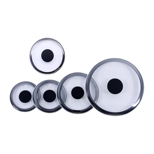 Garende 5 Pack of Drum Heads with Sound Dampening Ring for Percussion Instruments, max 22in