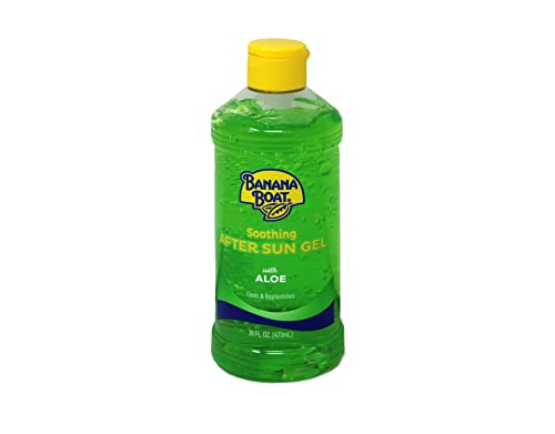 Banana Boat Aloe Aftersun Gel Soothes Dry Sunburned Skin: Size 16 Oz (Pack of 3) - image 2