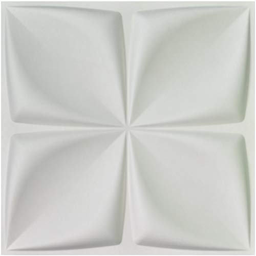 Art3d A21030 - Decorative 3D Wall Panels Cornus Angustata Design, 12 Tiles 32