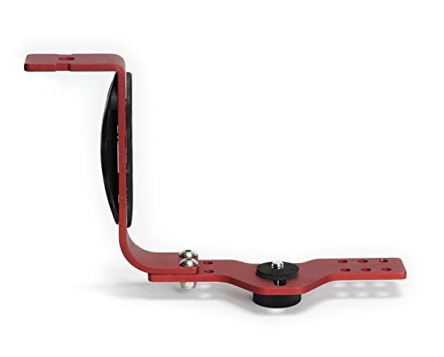 Soporte de mini cámara Best divers VD582 brazo rojo ajustable para fotos submarinas