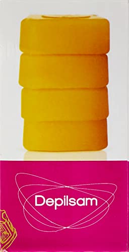 CERA DEPILATORIA BLOCOS TRADICIONAL 800G MEL - CX06, Depilsam, 800 g