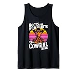 Boots and Wild Hearts Its A Cowgirl Thing Western Tank...