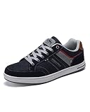 ARRIGO BELLO Zapatillas Hombre Zapatos Vestir Casual Deportivas Transpirables Gimnasio Correr Running Al Aire Libre Sneakers Talla 41-46(USHP102502 Marrón, Größe_44)