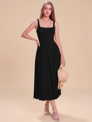Image of Solid Fit and Flared Round Neck Gown for Women's & Girl's