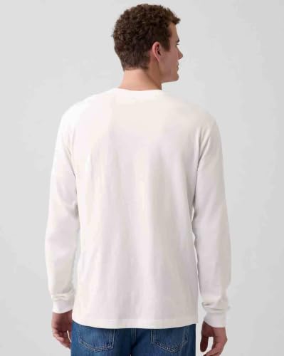 Image of Gap Men Standard Fit Long Sleeves Round Neck T-Shirt
