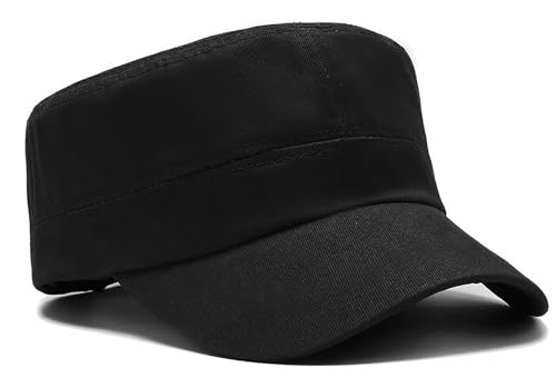 Image of Unisex Basic Cadet Army Caps Everyday Military Style Hat
