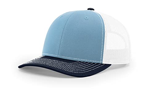 Image of Richardson 112 Trucker Hat - Premium Blank Baseball Cap, Adjustable Snapback Hat - Structured Six Panel Richardson Blank Hats