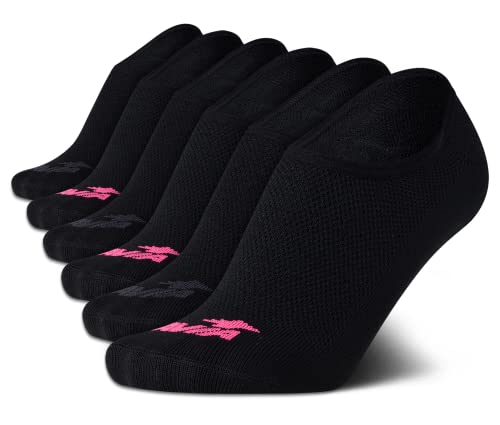 Avia Women's Low Cut Socks, 6-Pack - Performance Stretch Athletic Socks for Women (4-9)
