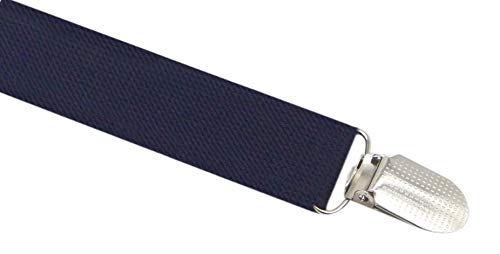 Image of Men's Suspenders Bowtie Set Elastic Y Shape Style Women's Suspenders Bowtie For Wedding&Formal Events