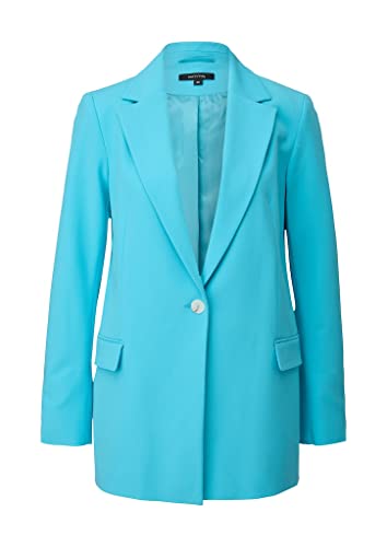comma Damen 60.2.61.15.152.2132859 Blazer, 6242 türkis, 38