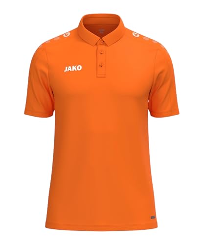 Polo JAKO One orange fluo grande taille 4XL idéal pour vos entraînements et loisirs collectifs