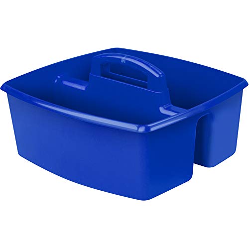 Image of Storex Industries Storex Large Caddy, Blue