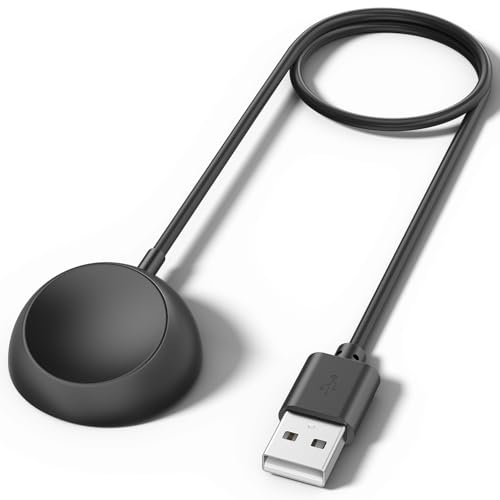 Wanme Chargeur Compatible avec Samsung Galaxy Watch 8/8 Classic/7/FE/ULTRA/6/6 Classic/5/5 Pro/4/4-Classic/3/Active 2/Active, 100cm Câble USB Remplcmet pour...