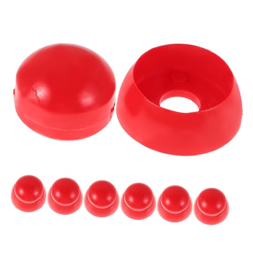 Kisangel 10Pcs Plastic Nut Protection Covers for Playground Equipment Screw Bolt Caps to Ensure Safety and Smooth Surfaces for Play Areas Easy to Install and