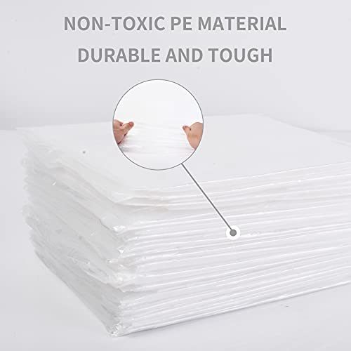 Sauna Blanket Liners Disposable Plastic Body Wrap 50