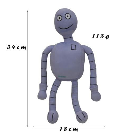 Viola Wild Robot Plüschtier Ausgestopftes Robot Dreams Plüsch Spielzeug Kawaii Plüsch Kuscheltier Plüsch Spielzeug Geschenk Gefüllt für Kinder Plüschtier Kissen der Winter Kollektion