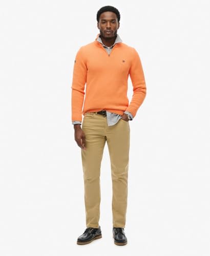 Pull en maille de coton à col camionneur Superdry - vue 6