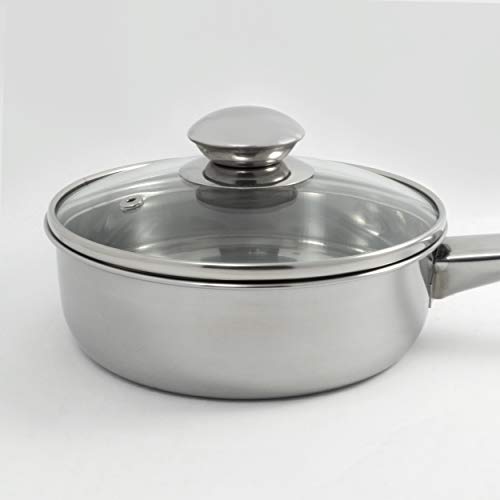 image for Excelsteel 18/10 Stainless Steel 2 Cup Egg Poacher, Non Stick Easy Use