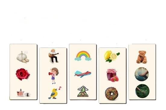 PiK A BOO Activity Binder Mat Montessori Activities Early Learning Ideal Toys and Activities for Kids Aged 1-6 (Five Senses)