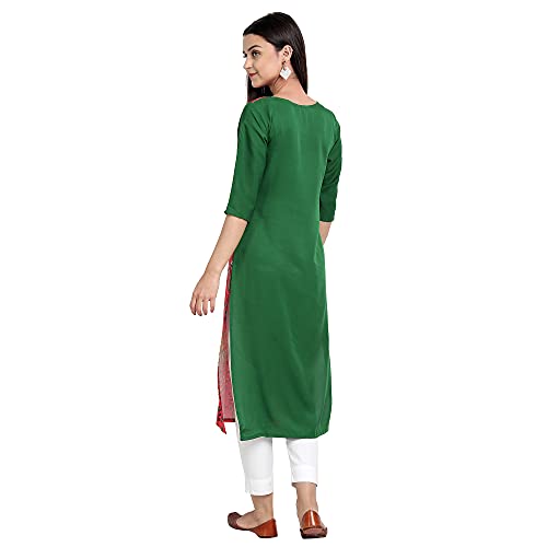 Image of Women's Crepe Straight Kurta