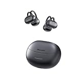 SoundAI A3 Real-Time Translation Earbuds, AI 66+ Languages Clip-On Open-Ear Headphones Translator, Wireless Earphone Bluetooth Waterproof 32H Translating Device for Bussiness Sport Travel, Grey