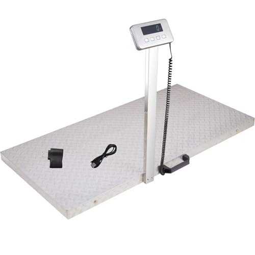 Upgraded 1100lb Livestock Scale, 40"x20", Non-Slip Surface