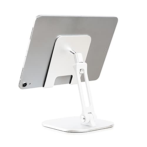 Support de téléphone portable blanc réglable pour libérer vos mains