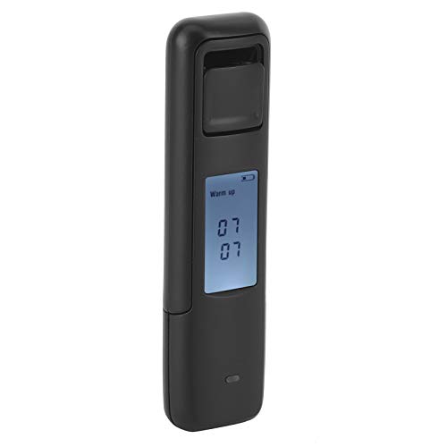 Monitor LCD bafômetro portátil, testador de vinho, analisador de dirigir bêbado detector de sopro CS