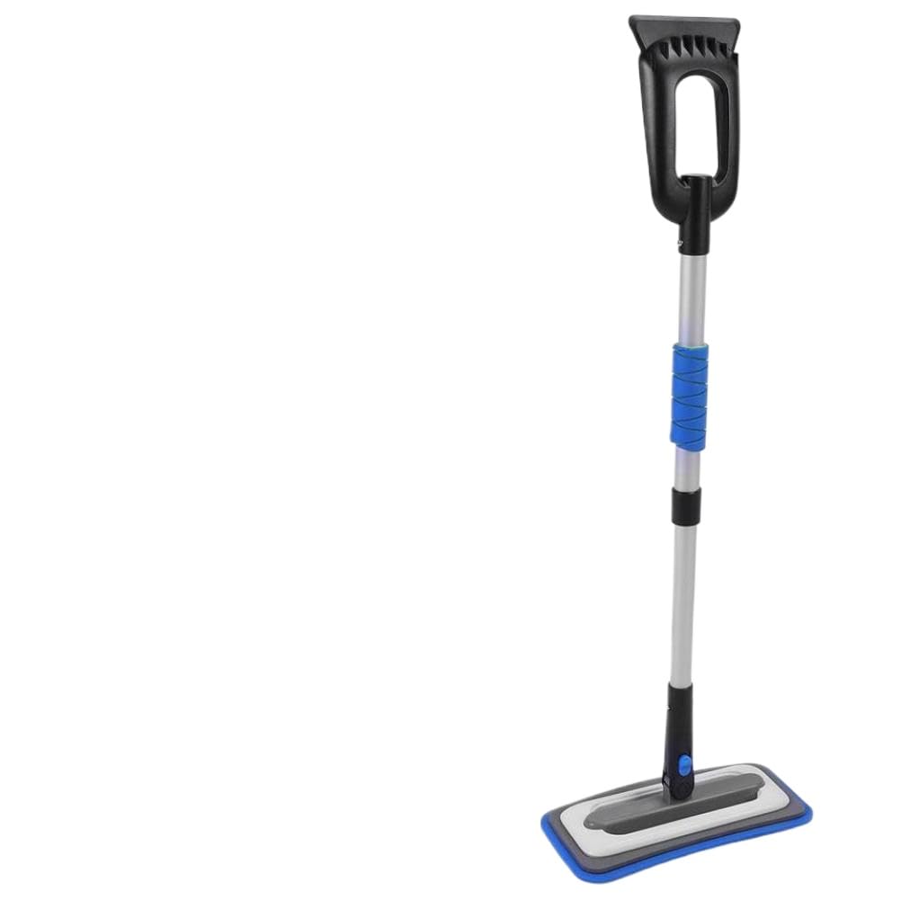 Kit de eliminación de Nieve Desmontable Extensible, raspador de Hielo para Parabrisas de Coche con Cabezal de Cepillo pivotante de 180 Grados, Herramienta de Limpieza de Nieve(Blue)