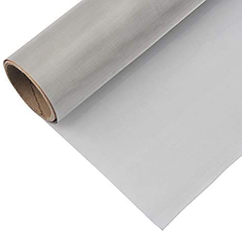 Stainless Steel Mesh Screen #120Mesh -Size:15.7"x47.2"(40x120cm) SS304 Mesh Screen,Fine Screen Mesh for Filter Mesh, Filtration Cloth