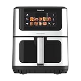Taurus – Air Fryer 7S 360 View | 6,5L | 10 Programas | Doble Resistencia | Cocción Uniforme | Función Keep Warm | Temporizador 60 min | Pantalla Digital Táctil | 1900W | Libre BPA y PFOA