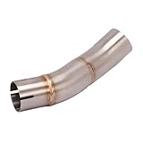 Per Triumph Per Speed ​​Triple 1050 / R 94R Scarico Per moto per sistema di fuga Collegamento centrale per tubo di collegamento per silenziatore da 51mm