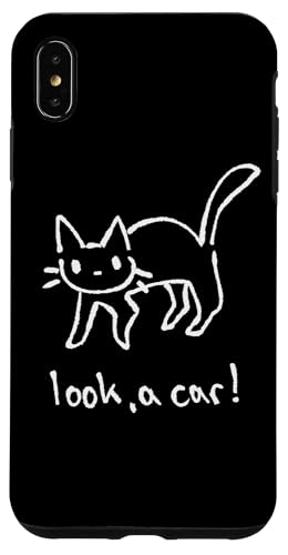 �L �q�L Tomcat Meme Look a Car �X�}�z�P�[�X iPhone XS Max �p