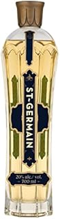 St-Germain French Artisanal Elderflower Liqueur, Made with Fresh Handpicked Elderflowers, No Artificial Flavours, 20% ABV, 70cl / 700ml