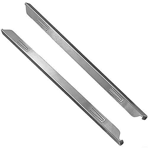 2 PCS Stainless Steel Stove Counter Gap Cover 23, Oven Gap Filler For Kitchen Between Stove Edge, Sealing Spills Between Kitchen Counter Appliances Washing Machine and Stovetop