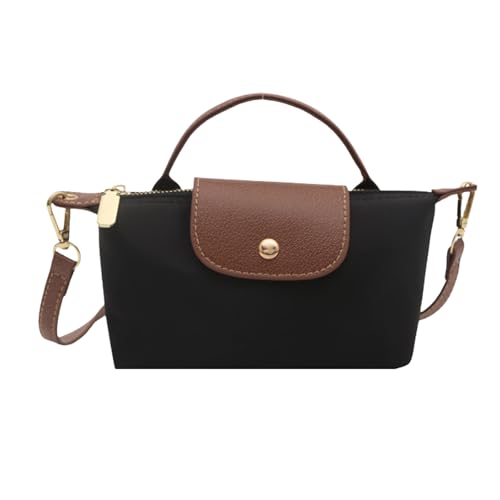 GWAWG Sac Mini Bandoulière Femme – Petit Sac Épaule Compact pour Femme, Mini Sac à Main avec Fermeture Éclair, Sac Hobo, Bretelle Ajustable, Petit Sac...