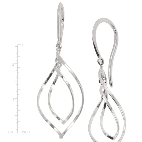 Silpada 'Water Drop' Twisted Drop Earrings in Sterling Silver4