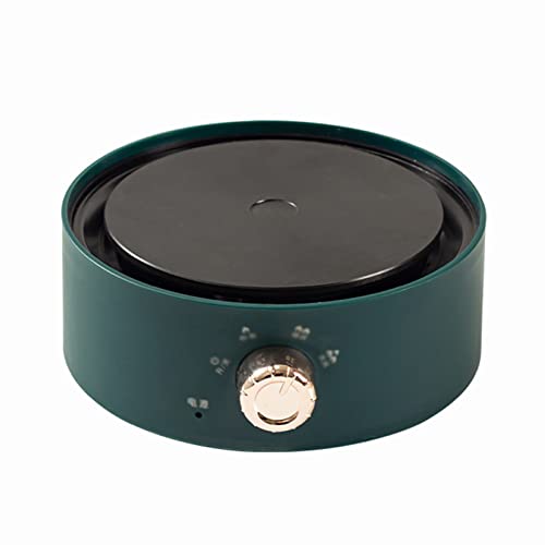 Fornello elettrico per uso domestico Macchina per il tè Caffè Moka Piccolo fornello a induzione Fornello per riscaldamento Mini fornello ad acqua,Green