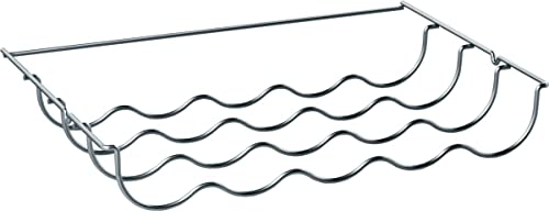 Étagère chromée pour bouteilles réfrigérateur compatible Bosch Siemens Neff 458 x 290,5 mm...