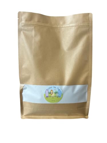 Laundry Detergent 64 oz. Kraft Paper, Stand Alone Zipper Pouch. Natural, Vegan, Septic Safe & Biodegradable. Handmade/Small Batch. (Clean Baby)
