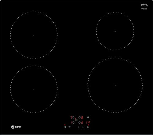 Neff T36FBE1L0 N 30 Placa de inducción 60 cm, color negro