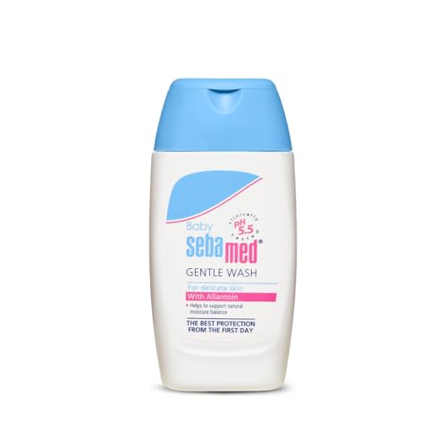 Sebamed Baby Gentle Wash|pH 5.5|Baby Body Wash|Soap Free|Tear Free| 50 ml